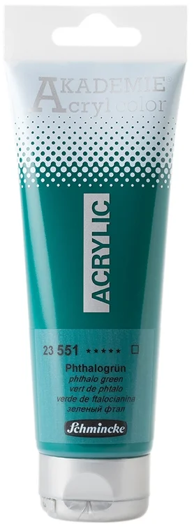 SCHMİNCKE AKADEMİE AKRİLİK BOYA 120 ML 551 PHTHALO GREEN 23551012