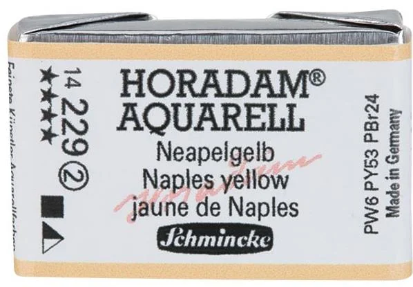 SCHMİNCKE HORADAM AQUARELL ARTİST SULU BOYA TAM TABLET SERİ 2 229 NAPLES YELLOW 14229043