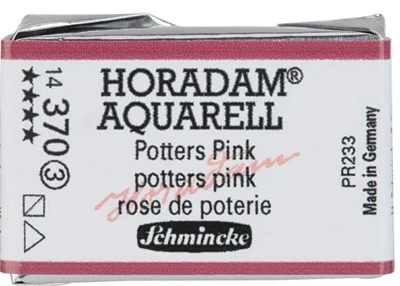 SCHMİNCKE HORADAM AQUARELL ARTİST SULU BOYA TAM TABLET SERİ 3 370 POTTERS PİNK 14370043