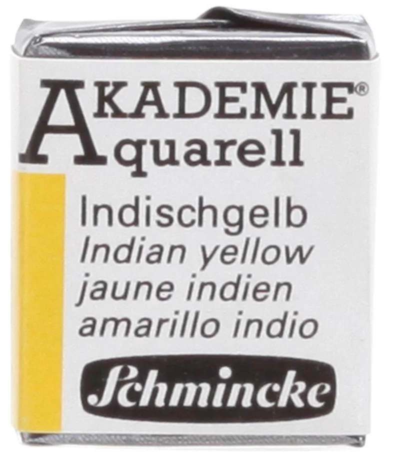 SCHMİNCKE AKADEMİE AQUARELL YARIM TABLET SULU BOYA 225 INDİAN YELLOW 16225044