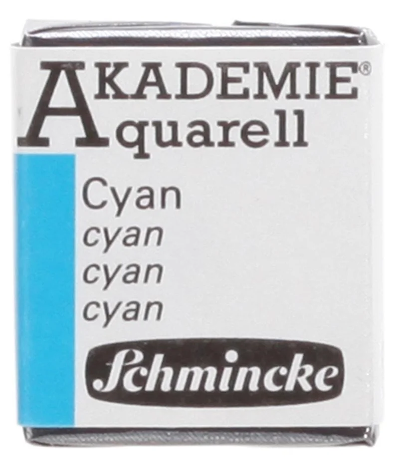SCHMİNCKE AKADEMİE AQUARELL YARIM TABLET SULU BOYA 488 CYAN 16448044