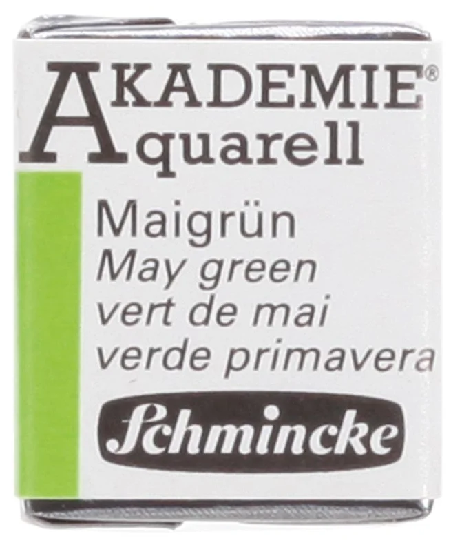 SCHMİNCKE AKADEMİE AQUARELL YARIM TABLET SULU BOYA 552 MAY GREEN 16552044