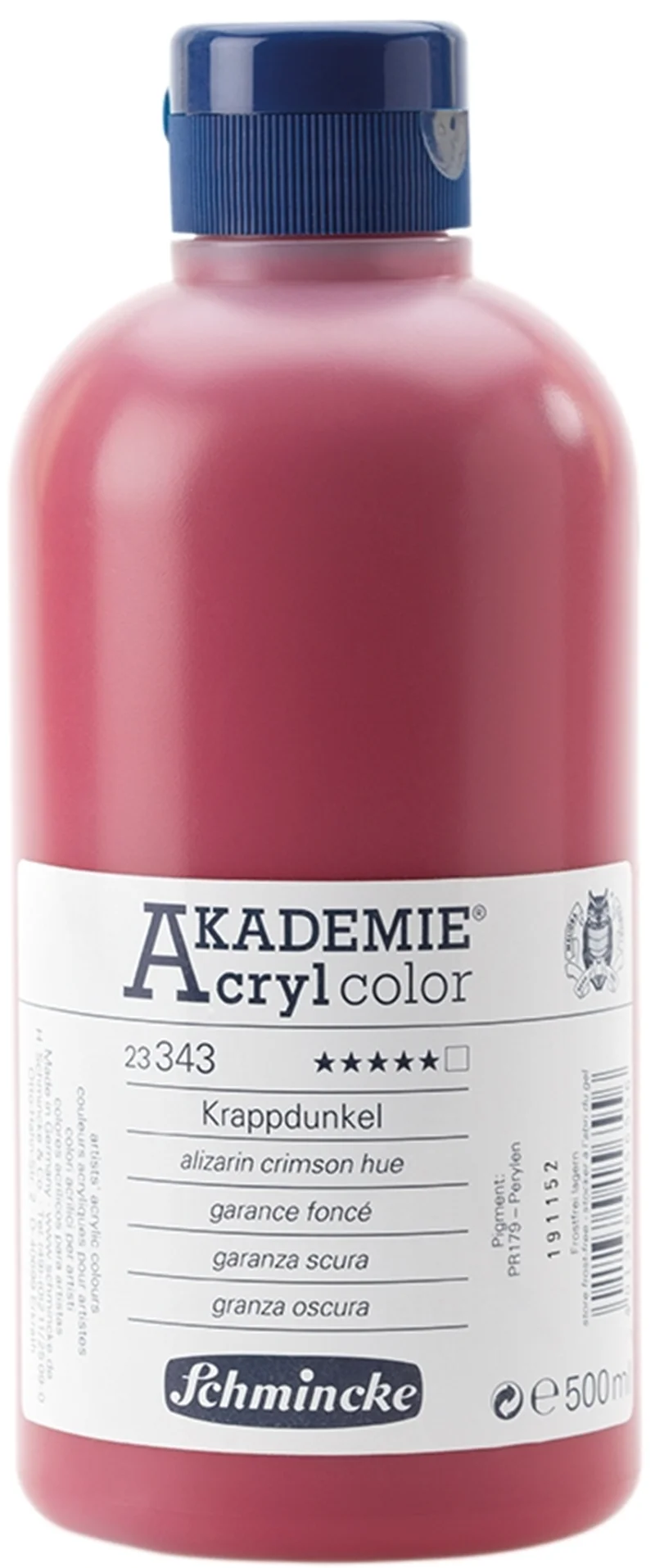 SCHMİNCKE AKADEMİE AKRİLİK BOYA 500 ML 343 MADDER DEEP 23343028