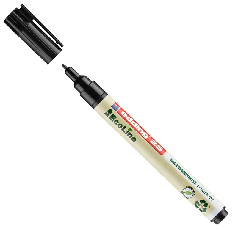 EDDING PERMANENT MARKÖR ECOLINE E-25 SİYAH