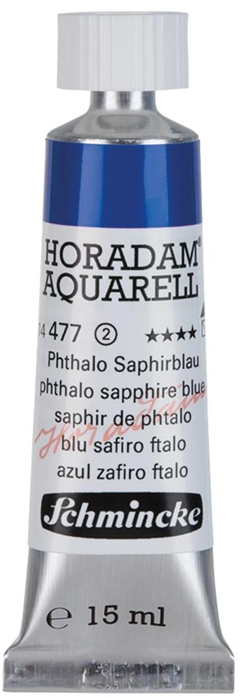 SCHMİNCKE HORADAM AQUARELL ARTİST SULU BOYA 15 ML TÜP SERİ 2 477 PHTHALO SAPPHİRE BLUE 14477006