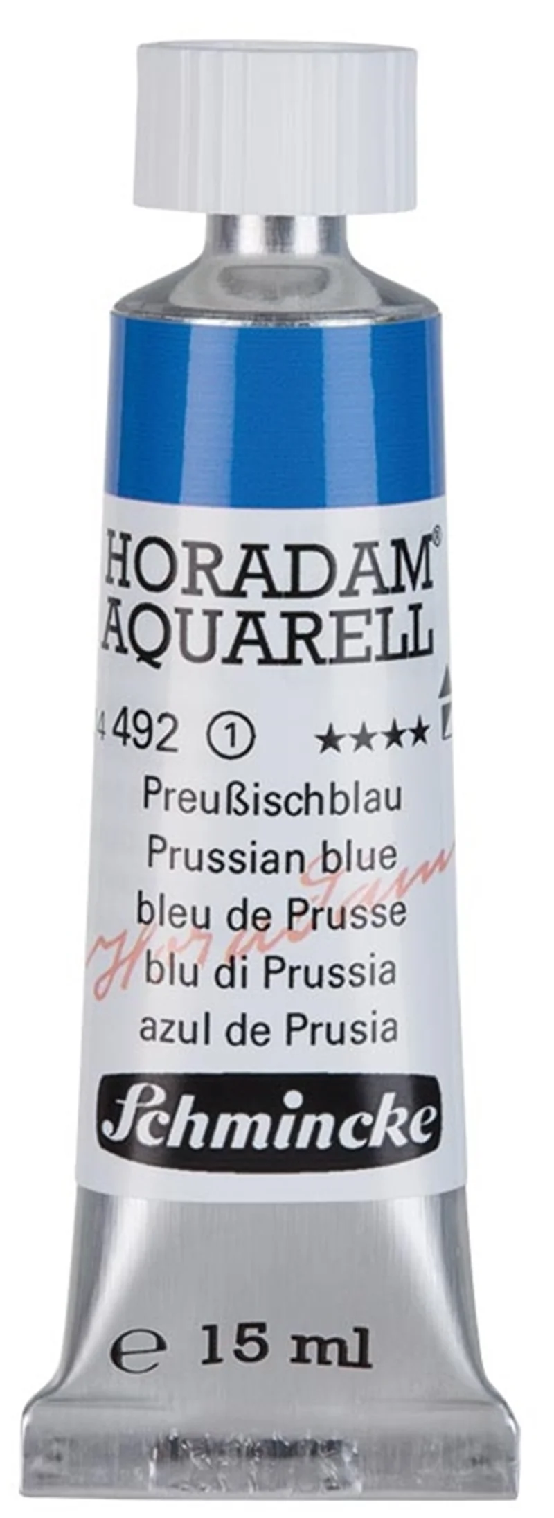 SCHMİNCKE HORADAM AQUARELL ARTİST SULU BOYA 15 ML TÜP SERİ 1 492 PRUSSİAN BLUE 14492006
