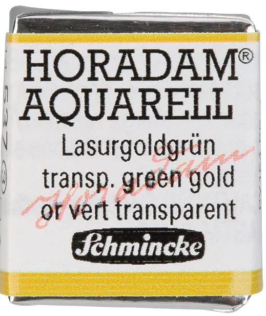 SCHMİNCKE HORADAM AQUARELL ARTİST SULU BOYA TRANSPARENT GREEN GOLD 1/2 TAB. 14537044