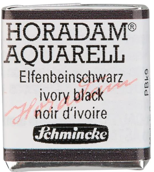 SCHMİNCKE HORADAM AQUARELL ARTİST SULU BOYA İVORY BLACK 1/2 TAB. 14780044