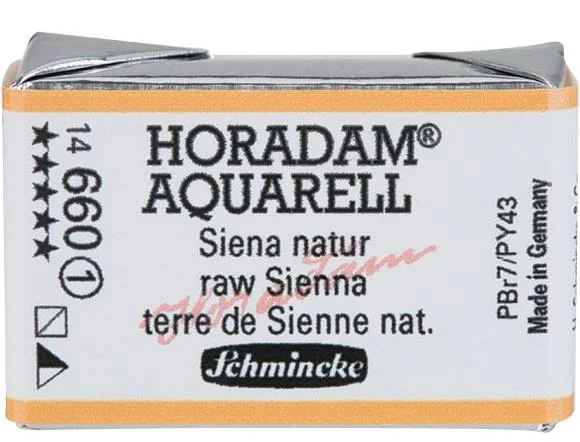 SCHMİNCKE HORADAM AQUARELL ARTİST SULU BOYA TAM TABLET SERİ 1 660 RAW SİENNA 14660043