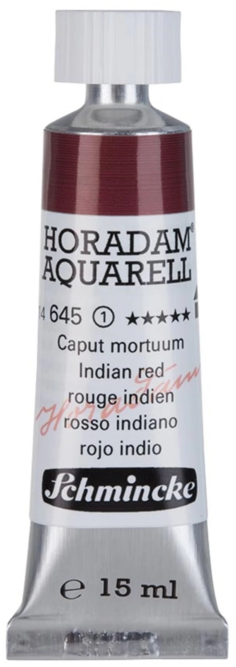 SCHMİNCKE HORADAM AQUARELL ARTİST SULU BOYA 15 ML TÜP SERİ 1 645 INDİAN RED 14645006