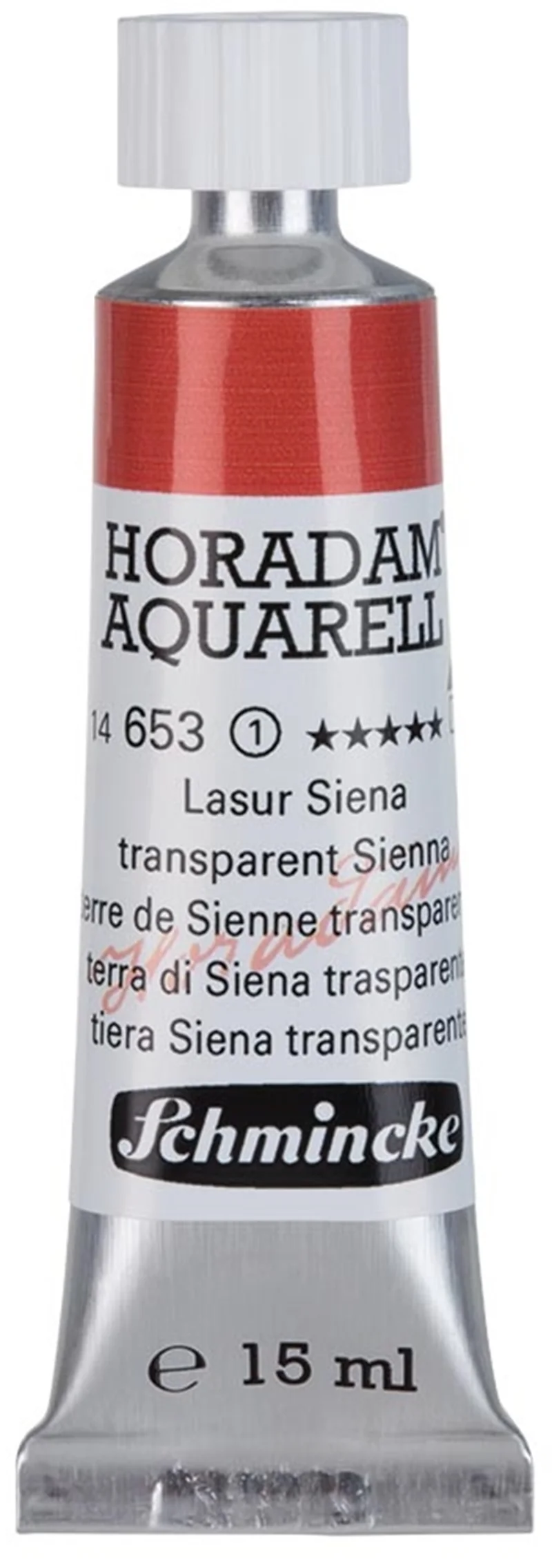 SCHMİNCKE HORADAM AQUARELL ARTİST SULU BOYA 15 ML TÜP SERİ 1 653 TRANSPARENT SİENNA 14653006
