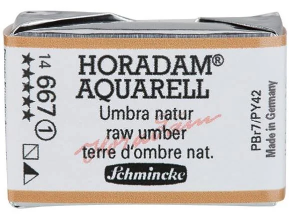 SCHMİNCKE HORADAM AQUARELL ARTİST SULU BOYA TAM TABLET SERİ 1 667 RAW UMBER 14667043
