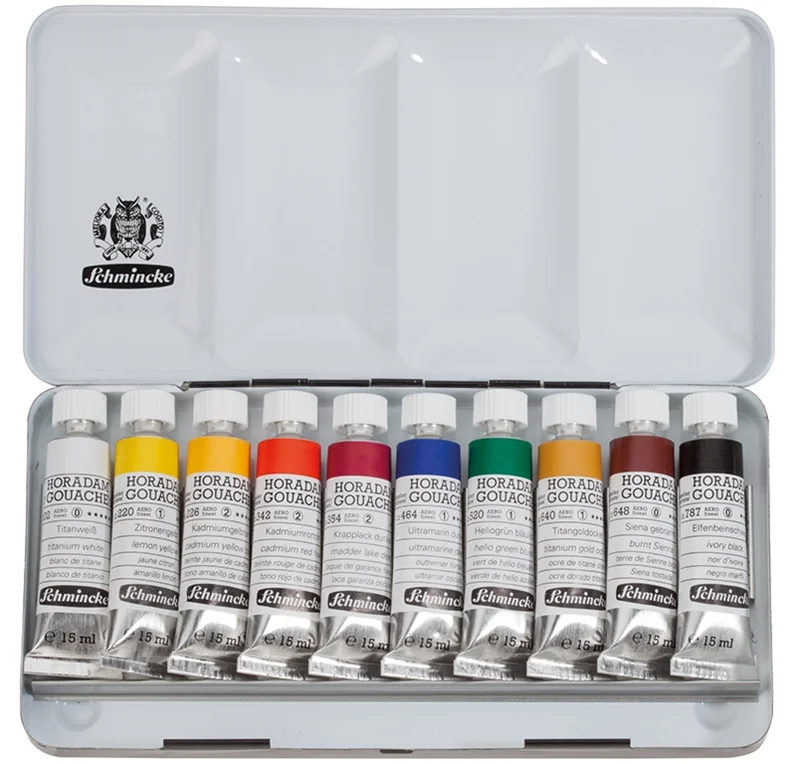 SCHMİNCKE 72701097 HORADAM GOUACHE METAL SET 10 X 15 ML 72701097