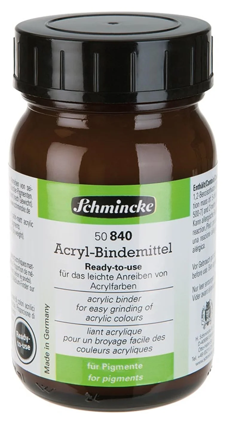 SCHMİNCKE MEDİUM 840 ACRYLİC BİNDER AKRİLİK BAĞLAYICI KULLANIMA HAZIR 200 ML 50840037