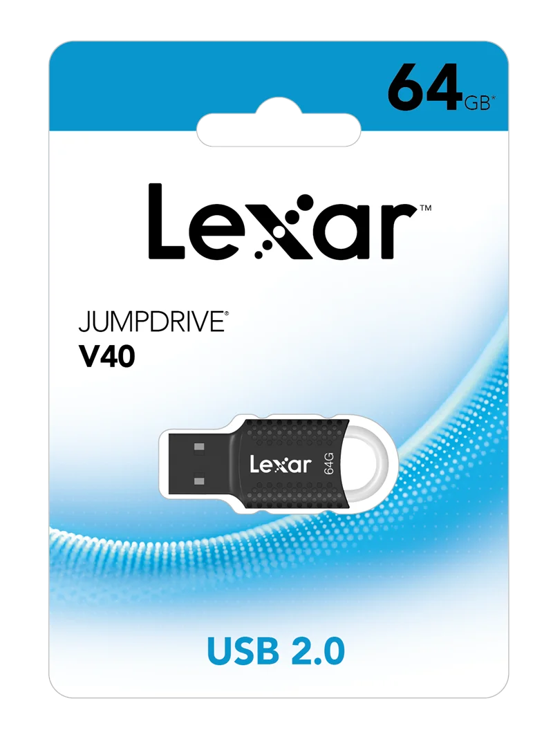 LEXAR USB BELLEK 2.0 LJDV40 64GB LJDV40-64GAB