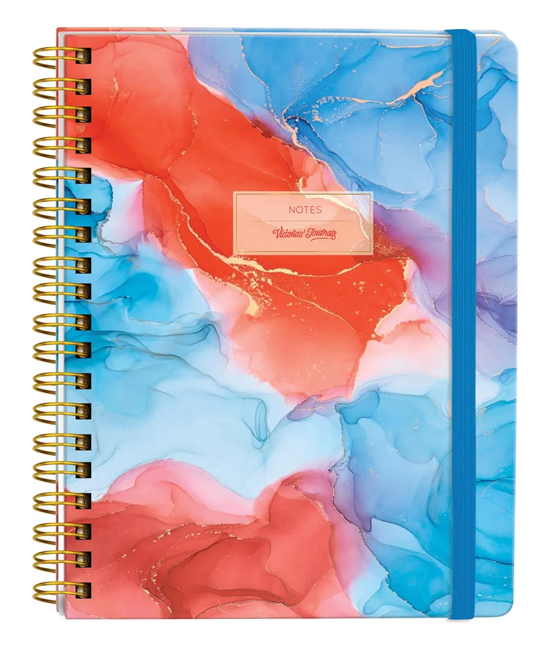VJ DEFTER SERT KAPAK SPİRALLİ 17x24 Cm. 90 Gr. 96 YP. NOKTALI 123-0057