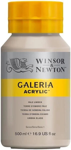 W&N AKRİLİK BOYA GALERIA 500 ML PALE UMBER 438 WN-2150438