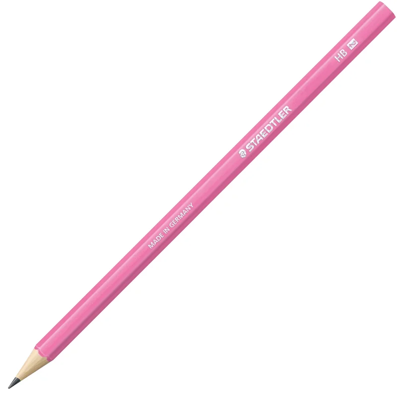 STAEDTLER KURŞUN KALEM NEON HB PEMBE 180 HB-F20