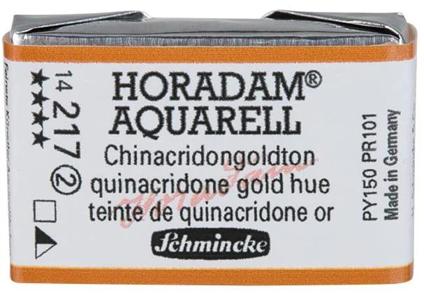 SCHMİNCKE HORADAM AQUARELL ARTİST SULU BOYA TAM TABLET SERİ 2 217 GAMBOGE GUM MODERN 14217043
