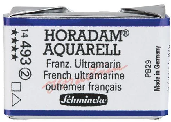 SCHMİNCKE HORADAM AQUARELL ARTİST SULU BOYA TAM TABLET SERİ 2 493 FRENCH ULTRAMARİNE 14493043