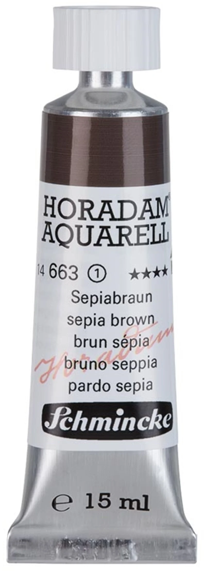 SCHMİNCKE HORADAM AQUARELL ARTİST SULU BOYA 15 ML TÜP SERİ 1 663 SEPİA BROWN 14663006