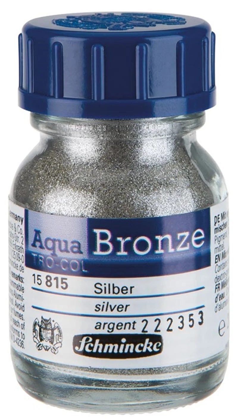 SCHMİNCKE AQUA BRONZE SULU BOYA YALDIZ PİGMENT 20 ML 815 SİLVER 15815032
