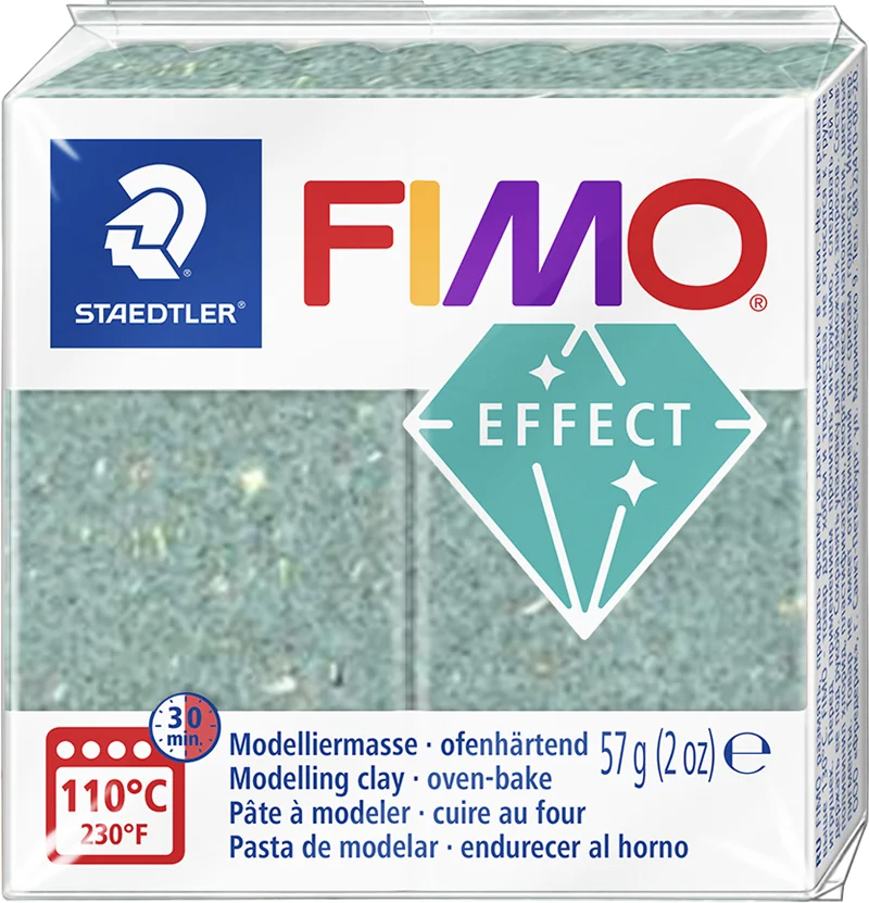 FIMO EFFECT MODELLEME KİLİ 57 GR BOTANİK YEŞİL 8010-570
