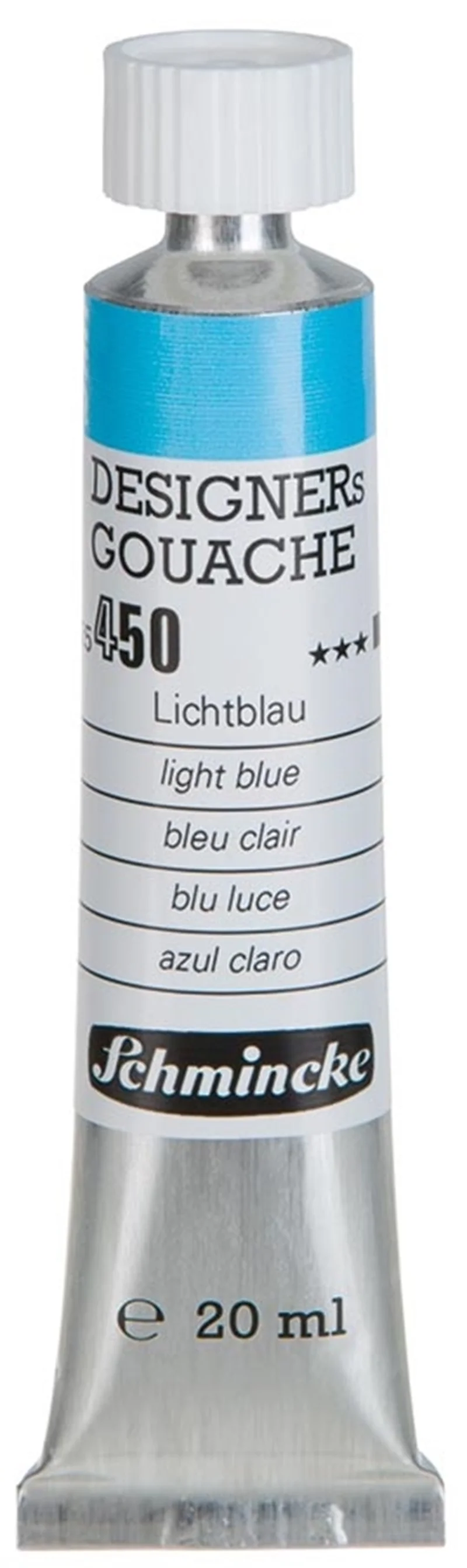 SCHMİNCKE HKS DESİGNERS' GOUACHE GUAJ BOYA 20 ML TÜP 450 LİGHT BLUE 25450007
