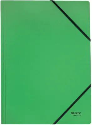 LEITZ ELASTİK DOSYA RECYCLE KARTON A4 L-3908 YEŞİL