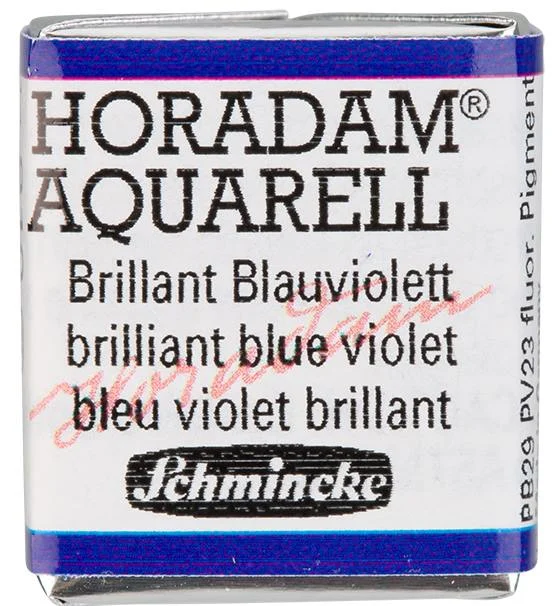 SCHMİNCKE HORADAM AQUARELL ARTİST SULU BOYA BRİLLİANT BLUE VİOLET 1/2 TAB. 14910044