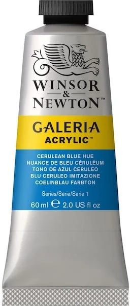 W&amp;N AKRİLİK BOYA GALERIA 60 ML CERULEAN BLUE HUE 138 WN-2120138