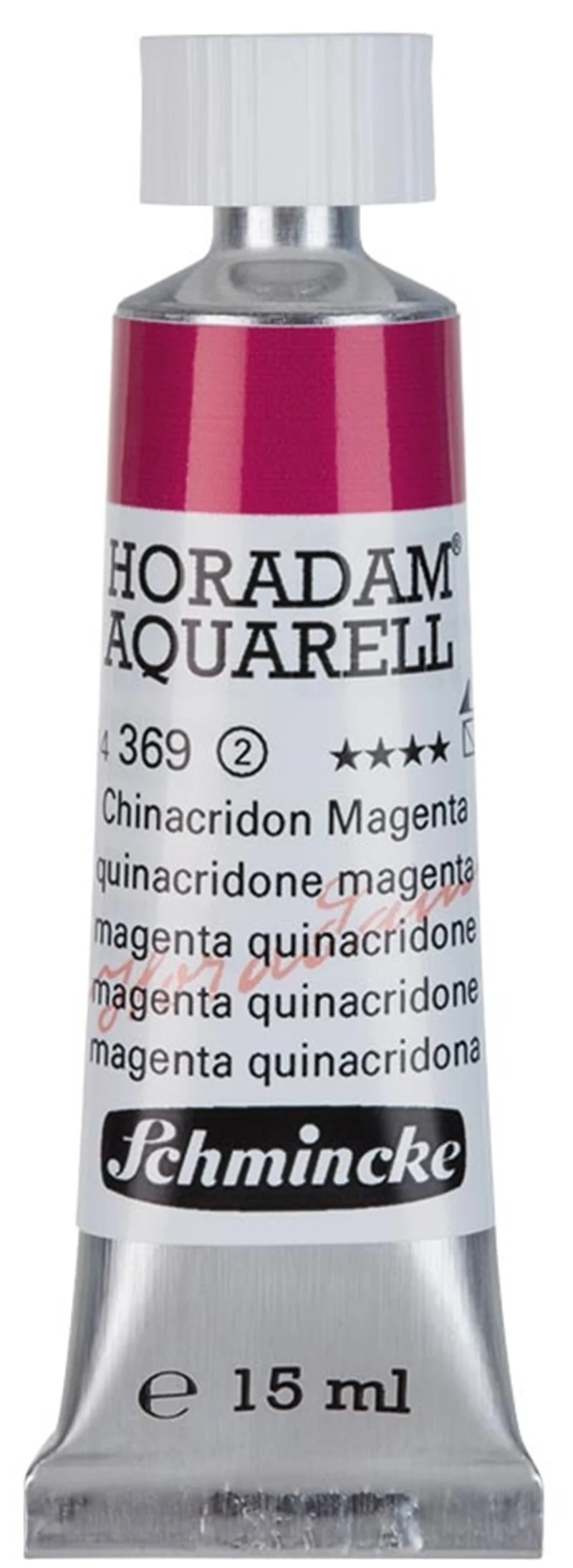 SCHMİNCKE HORADAM AQUARELL ARTİST SULU BOYA 15 ML TÜP SERİ 2 369 QUİNACRİDONE MAGENTA 14369006