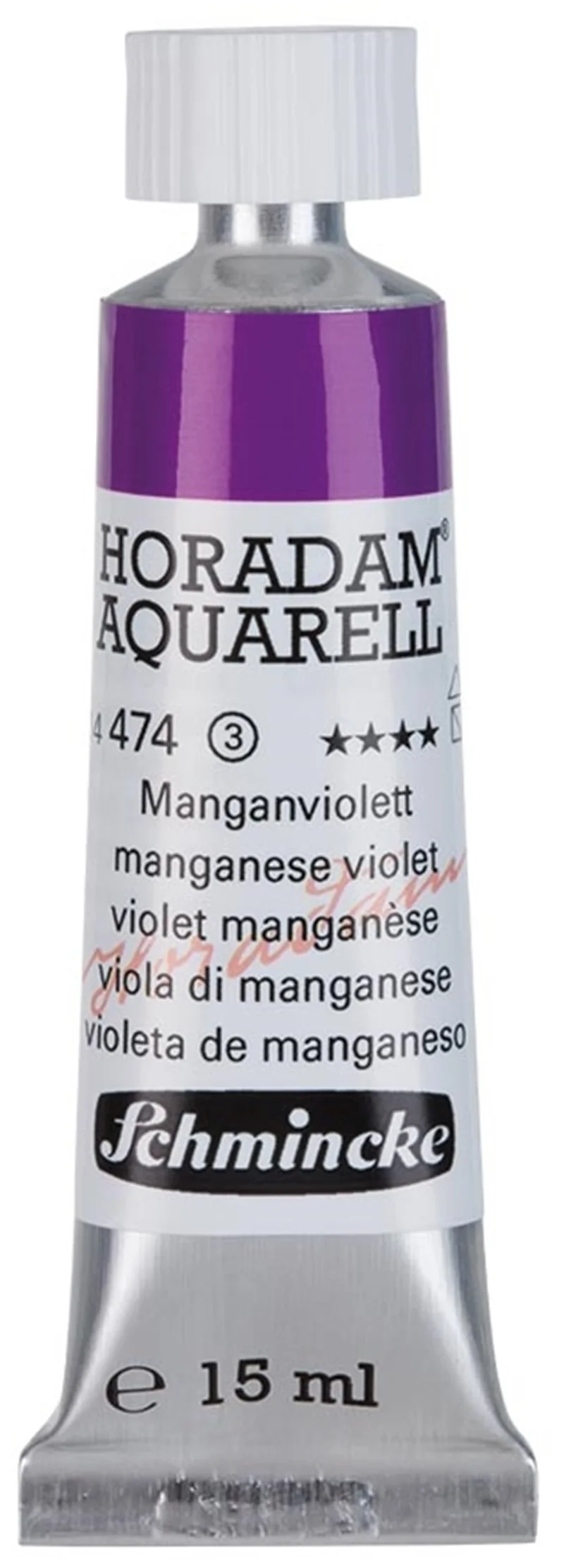 SCHMİNCKE HORADAM AQUARELL ARTİST SULU BOYA 15 ML TÜP SERİ 3 474 MANGANESE VİOLET 14474006