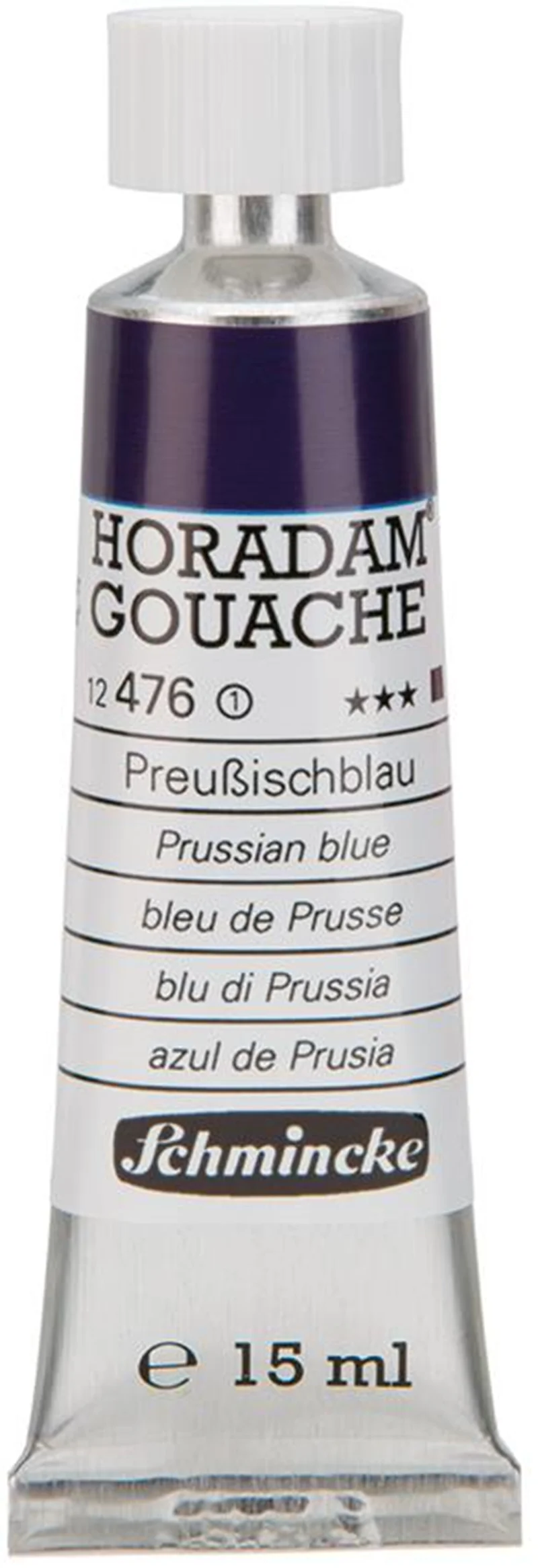 SCHMİNCKE HORADAM GOUACHE ARTİST GUAJ BOYA 15 ML SERİ 1 476 PRUSSİAN BLUE 12476006