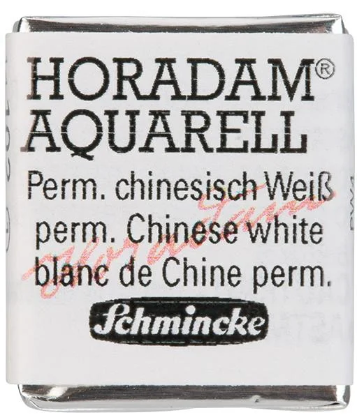 SCHMİNCKE HORADAM AQUARELL ARTİST SULU BOYA YARIM TABLET SERİ 1 102 PERMANENT CHİNESE WHİTE 14102044