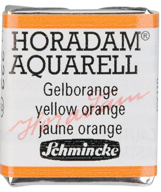 SCHMİNCKE HORADAM AQUARELL ARTİST SULU BOYA YELLOW ORANGE 1/2 TAB. 14222044