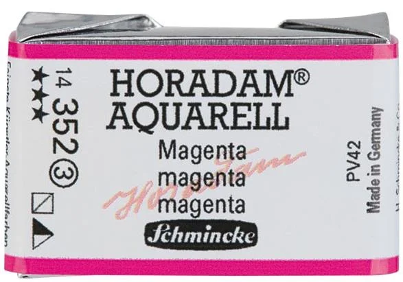 SCHMİNCKE HORADAM AQUARELL ARTİST SULU BOYA TAM TABLET SERİ 3 352 MAGENTA 14352043