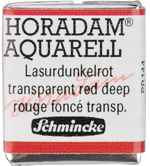 SCHMİNCKE HORADAM AQUARELL ARTİST SULU BOYA TRANSPARENT RED DEEP 1/2 TAB. 14355044