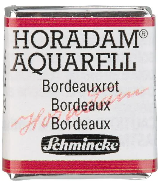 SCHMİNCKE HORADAM AQUARELL ARTİST SULU BOYA BORDEAUX 1/2 TAB. 14362044