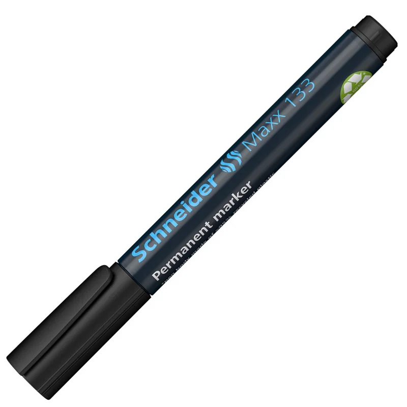 SCHNEIDER PERMANENT MARKÖR MAXX 133 KESİK UÇ SİYAH SCM142