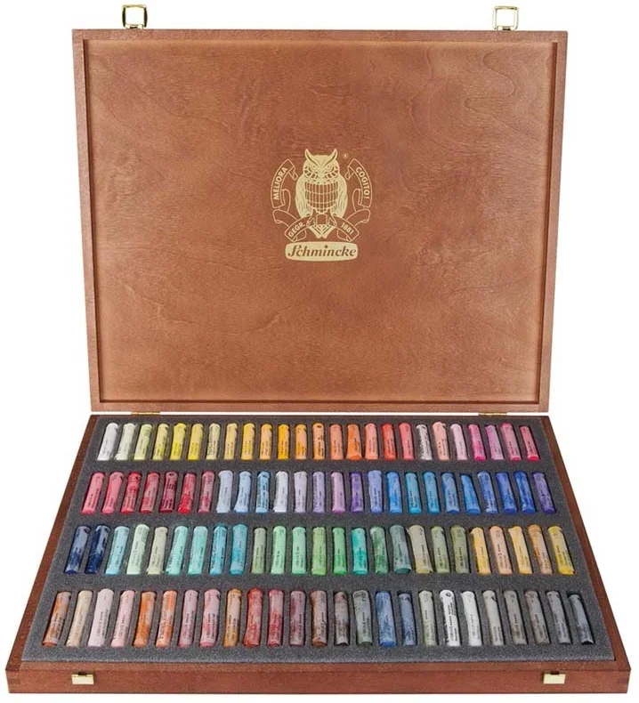 SCHMİNCKE ARTİST SOFT PASTEL AHŞAP KUTULU PASTEL BOYA SETİ GENEL AMAÇLI 100 RENK 77100 77100097