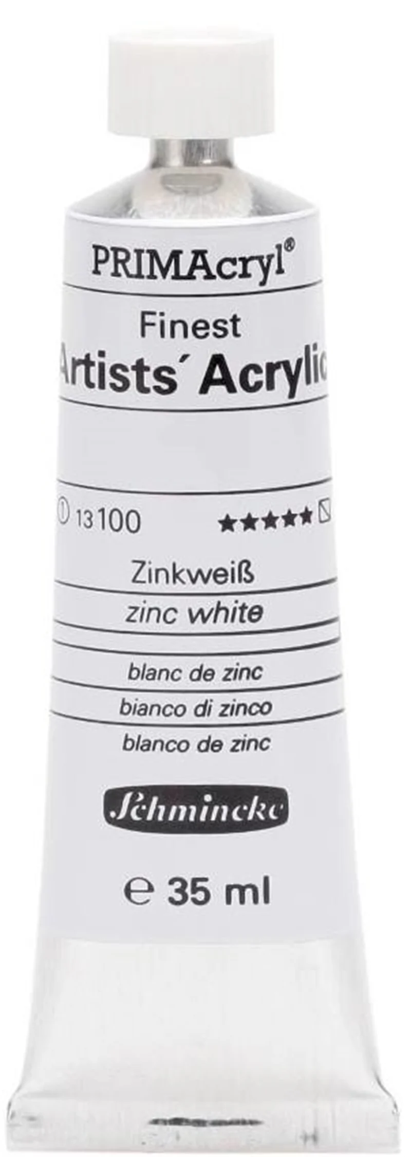 SCHMİNCKE PRİMACRYL ARTİST AKRİLİK BOYA 35 ML SERİ 1 100 ZİNC WHİTE 13100009
