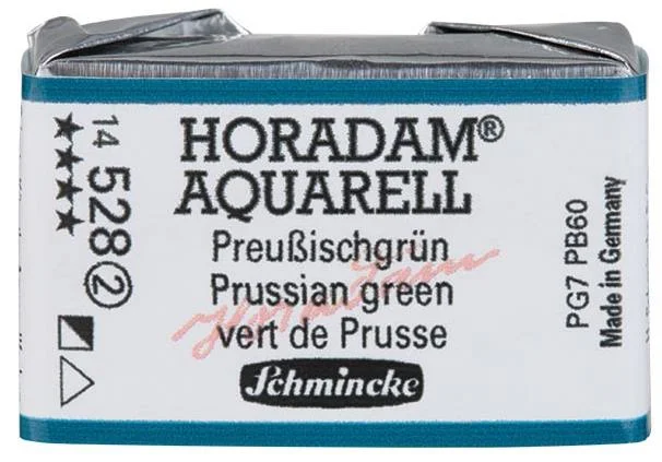 SCHMİNCKE HORADAM AQUARELL ARTİST SULU BOYA TAM TABLET SERİ 2 528 PRUSSİAN GREEN 14528043