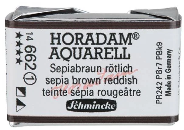 SCHMİNCKE HORADAM AQUARELL ARTİST SULU BOYA TAM TABLET SERİ 1 662 SEPİA BROTONE 14662043