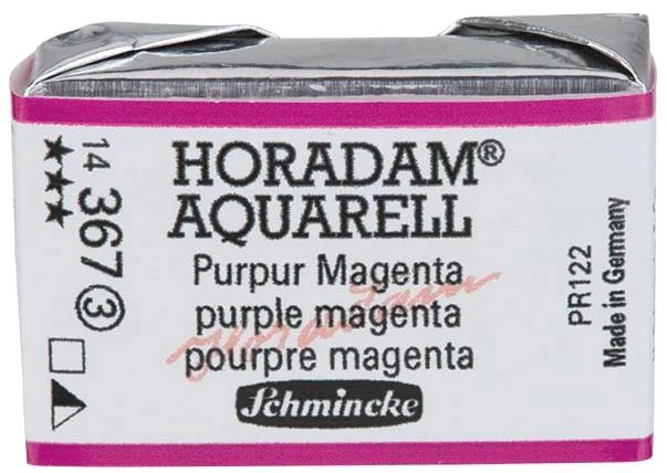 SCHMİNCKE HORADAM AQUARELL ARTİST SULU BOYA TAM TABLET SERİ 3 367 PURPLE MAGENTA 14367043