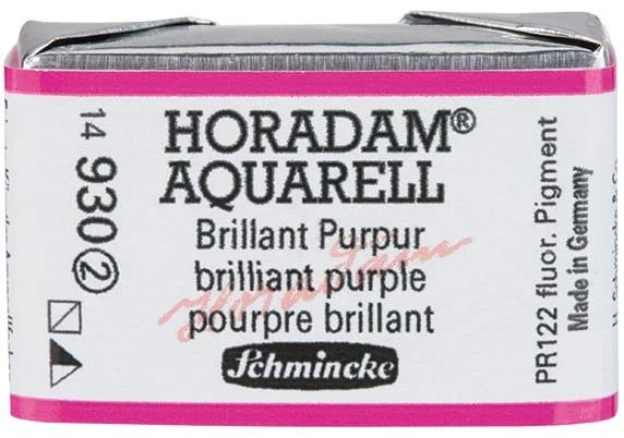 SCHMİNCKE HORADAM AQUARELL ARTİST SULU BOYA TAM TABLET SERİ 2 930 BRİLLİANT PURPLE 14930043