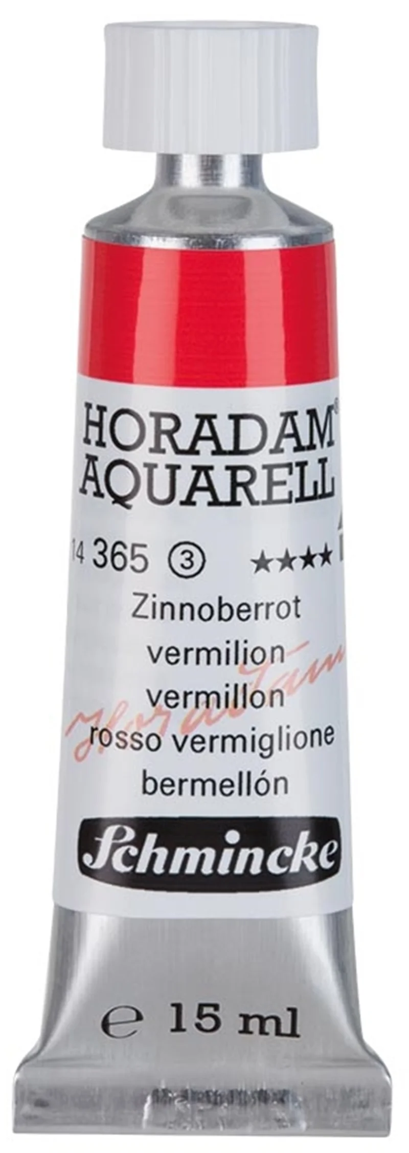SCHMİNCKE HORADAM AQUARELL ARTİST SULU BOYA 15 ML TÜP SERİ 3 365 VERMİLİON 14365006