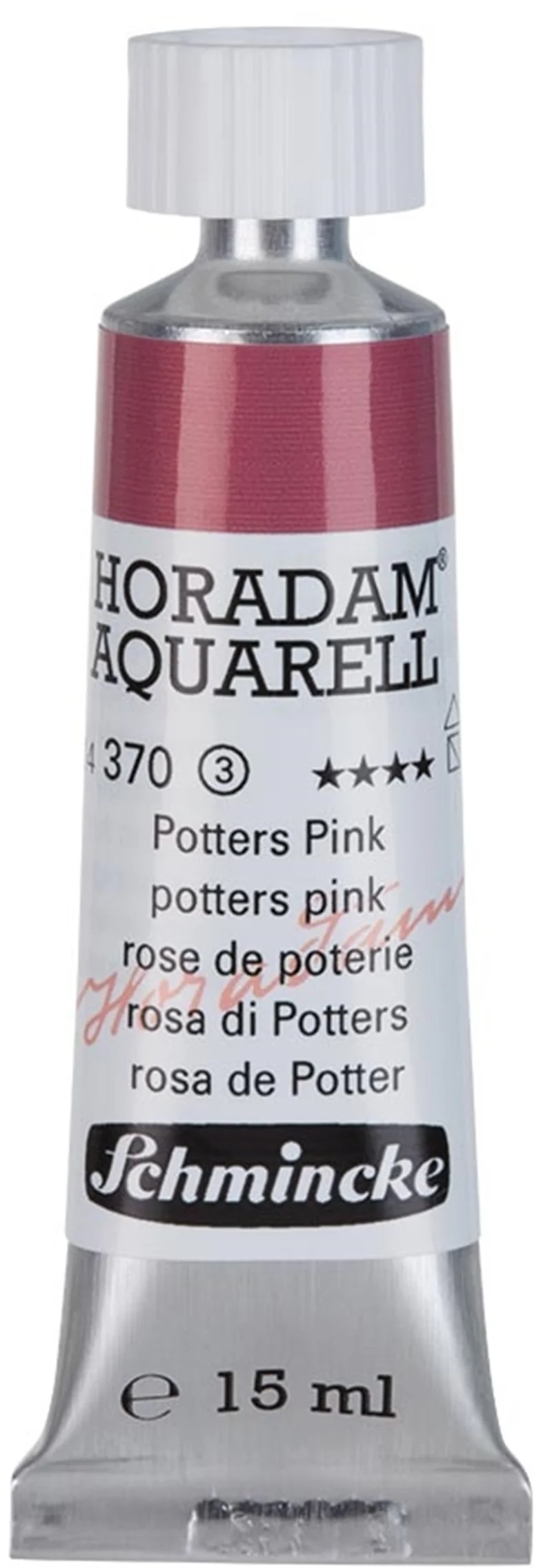 SCHMİNCKE HORADAM AQUARELL ARTİST SULU BOYA 15 ML TÜP SERİ 3 370 POTTERS PİNK 14370006
