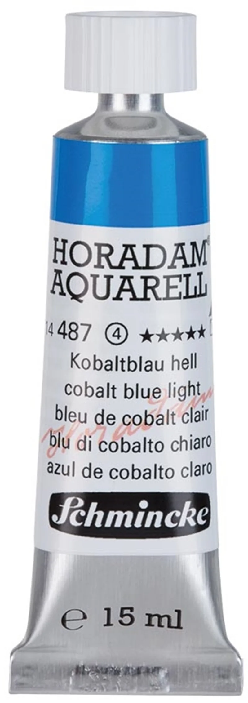 SCHMİNCKE HORADAM AQUARELL ARTİST SULU BOYA 15 ML TÜP SERİ 4 487 COBALT BLUE LİGHT 14487006
