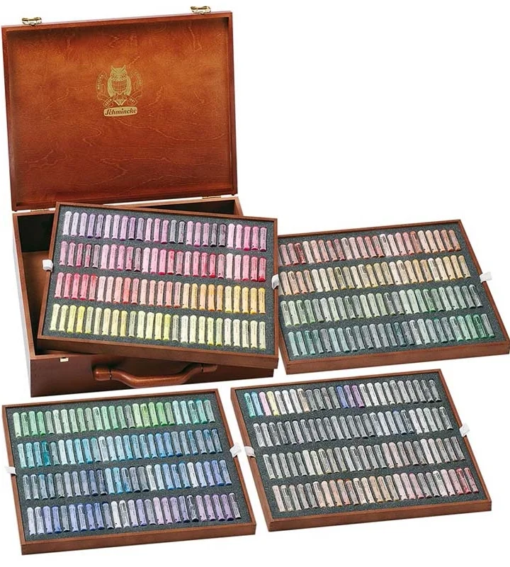 SCHMİNCKE ARTİST SOFT PASTEL AHŞAP KUTULU PASTEL BOYA SETİ GENEL AMAÇLI 400 RENK 77400 77400097